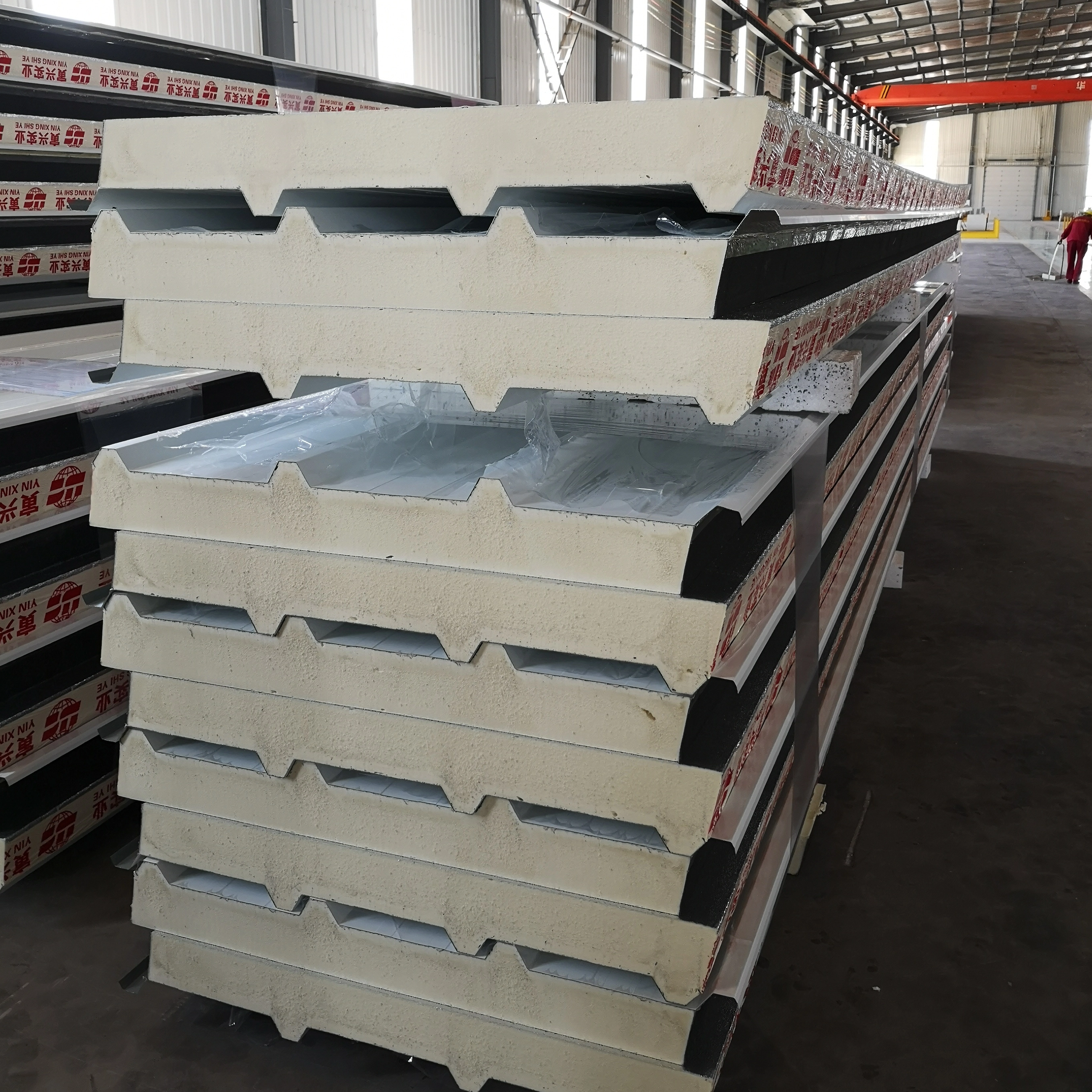 Panneau de toiture mélangé polyol