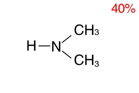 40% de diméthylamine