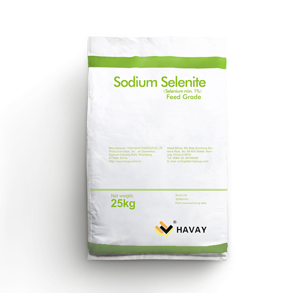Additifs alimentaires mélangés au Sélénite de Sodium
